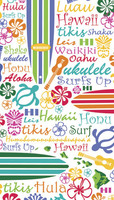 Words of Hawaii (40" x 70") Towel