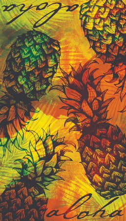 Pineapple Splash (40" x 70") Towel