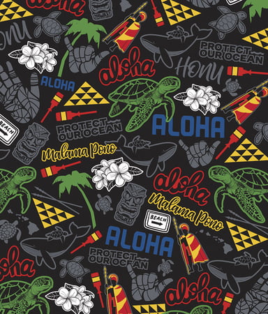 Microfleece Towel Blanket 60"x70" - Mix Plate