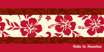 Hibiscus (30" x 60") Beach Towel