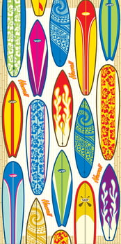 30" by 60" Surfboards (30" x 60") Towel