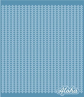 Microfleece Towel Blanket 60"x70" - Monstera