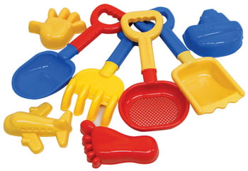 8 Piece Sand Tools Set