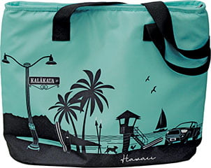 Insulated Cooler Tote - Kalakaua Palms