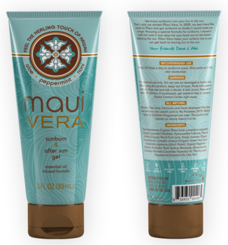 Sun Burn & After Sun Gel - 3 oz