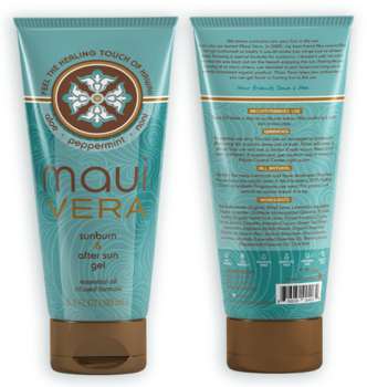 Maui Vera Sun Burn & After Sun Gel - 6.5 oz