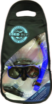Mask & Snorkel Sets ECO+BLU Sport Series