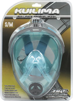Mask & Snorkel Sets Full Face Snorkel Mask - Green