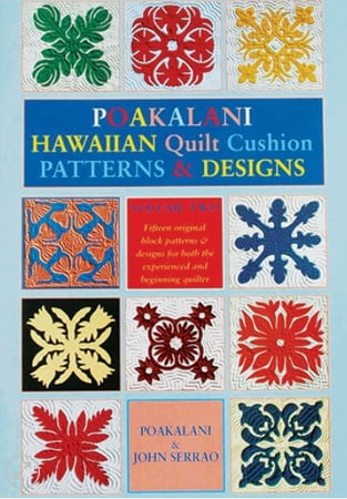 Poakalani Hawaiian Quilt Cushion Patterns and Design V.2