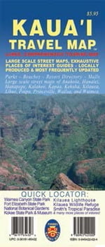 Guide & Travel Kauai Travel Map (Phears Edition)
