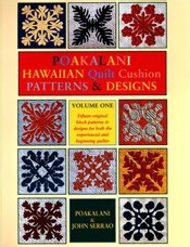 Poakalani Hawaiian Quilt Cushion Patterns and Design V.1