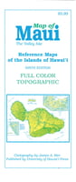 Map of Maui the Valley Isle, 9th Edition