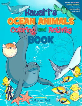 Color & Activity Books Hawai‘i’s Ocean Animals Coloring and Activity Book