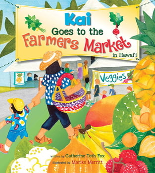 Juvenile Kai Goes to the Farmer's Market in Hawai'i