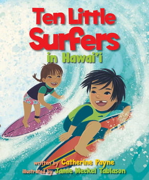 Board Books Ten Little Surfers in Hawai‘i