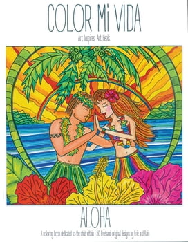 Color & Activity Books Color Mi Vida - Aloha