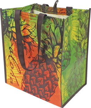 Reusable Shopping Bags Reusable Bags 6-Pack – Pineapple Splash
