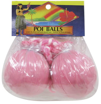 Implements IMPLEMENT MAORI POI BALL PINK