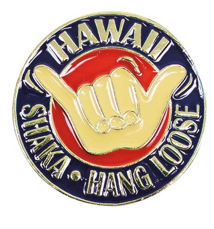 Pin Hawaii Shaka