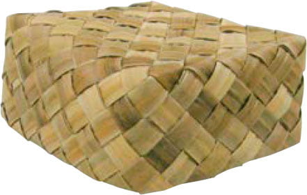 Basket Lauhala 4”x8”x10”