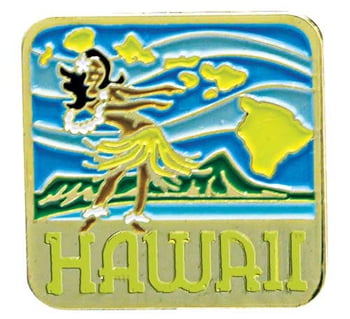 Pin Hula Hawaii