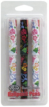 Stationery Ballpoint Pen 3 Packs - Words of Hawaii