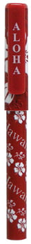 Stationery Ballpoint Pen - Hibiscus Red