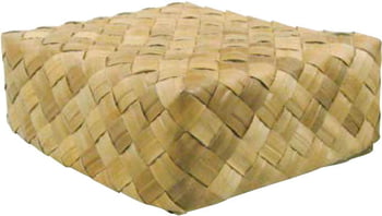 Lauhala Baskets Basket Lauhala 4”x10”x12”