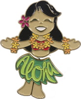 Hula Girl Motion Magnet