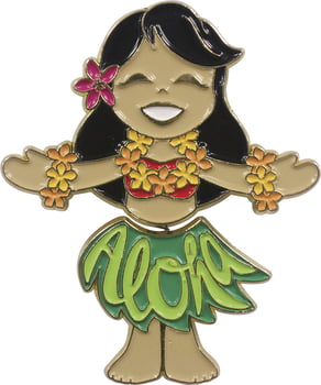 Hula Girl Motion Magnet