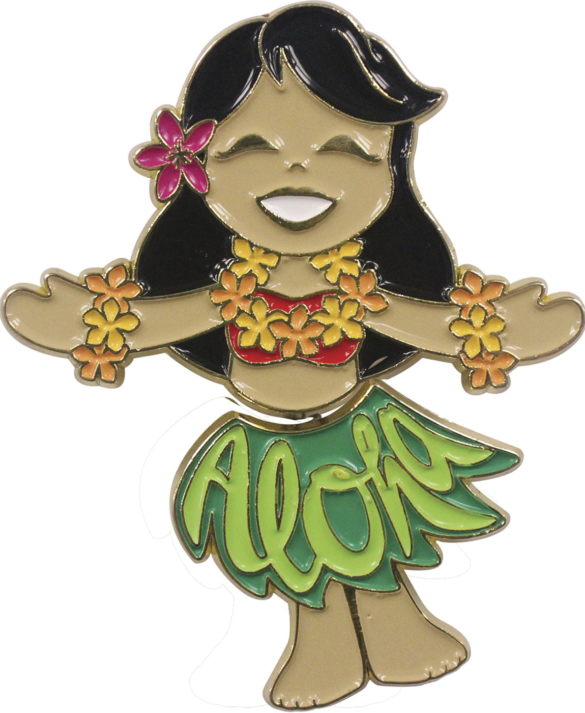 Hula Girl Motion Magnet