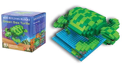 Mini Building Blocks Sea Turtle