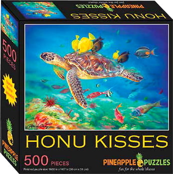 Puzzles Jigsaw Puzzle 500 Pieces - Honu Kisses