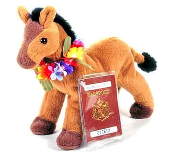 Dolls and Plushies Hawaiian Collectibles - Ka‘inapu the Horse