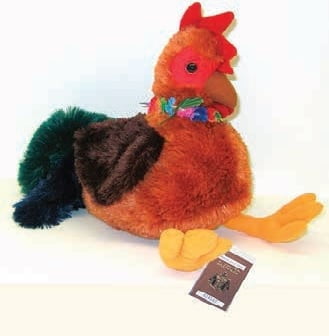 Dolls and Plushies Hawaiian Collectibles - Ha aheo the Proud Rooster of Kauai