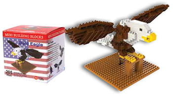 Mini Building Blocks Mini Building Blocks Bald Eagle