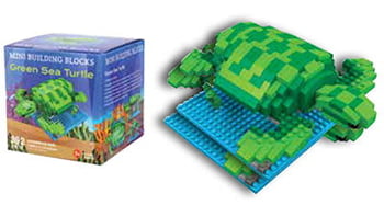 Mini Building Blocks Mini Building Blocks Sea Turtle