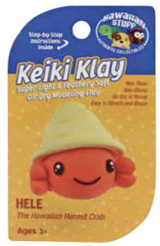 Keiki Klay Keiki Klay - Hele the Hawaiian Hermit Crab