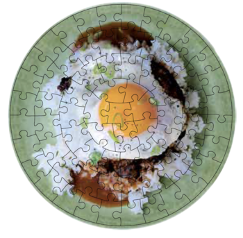 Puzzles Wiki Wiki 20 Minute Puzzle - Hawaiian Loco Moco