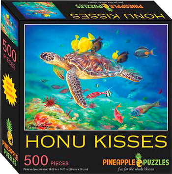 Jigsaw Puzzle 500 Pieces - Honu Kisses