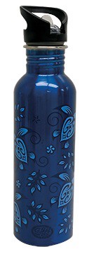 Water Bottle - Blue Honu