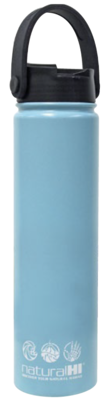 Natural HI 24oz Flask - Aquamarine