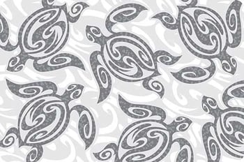 Placemats -Honu Tribal (set of 6)