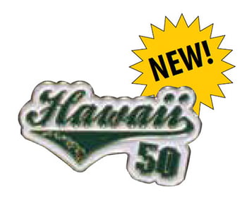 Pin Hawaii 50 - Pack of 3