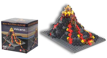 Mini Building Blocks Volcano