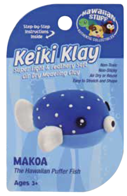 Keiki Klay - Makoa the Hawaiian Puffer Fish
