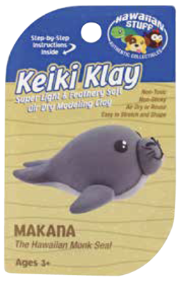 Keiki Klay - Makana the Hawaiian Monk Seal