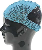 Island Headband - Batik Turquoise