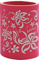 Can Coolie - Aloha Hawaii Pua Pink for 12oz