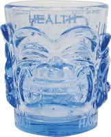 Shot Glass Ooga-Shaka Tiki Light Blue (set of 4)